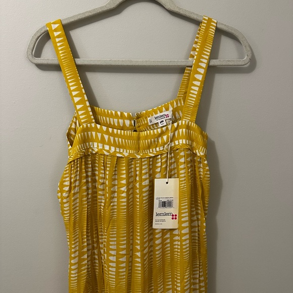 Yellow and White Sundress - Picture 4 of 9